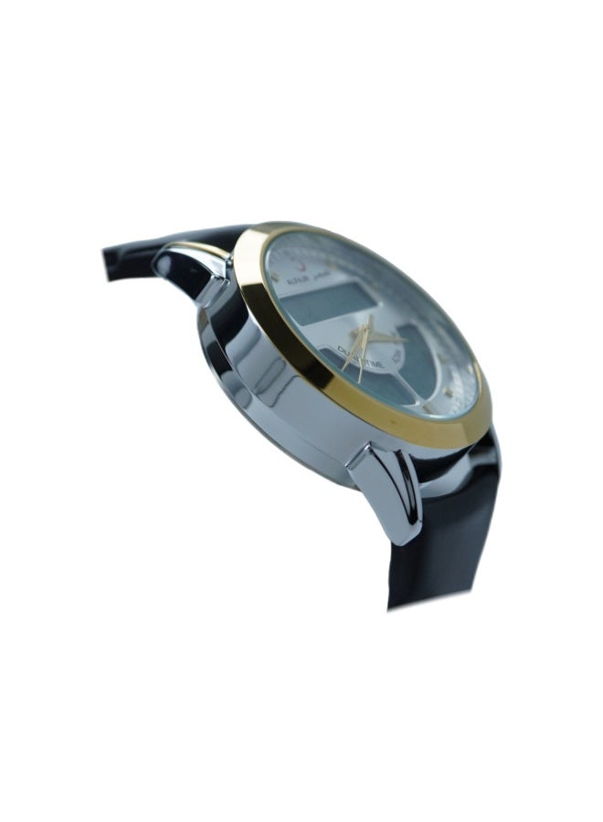 Men's Luxury Premium Black Leather Watch WA-10GSL - Image 2